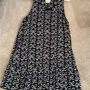 Kate‎ Spade Black and White Bow Print Top